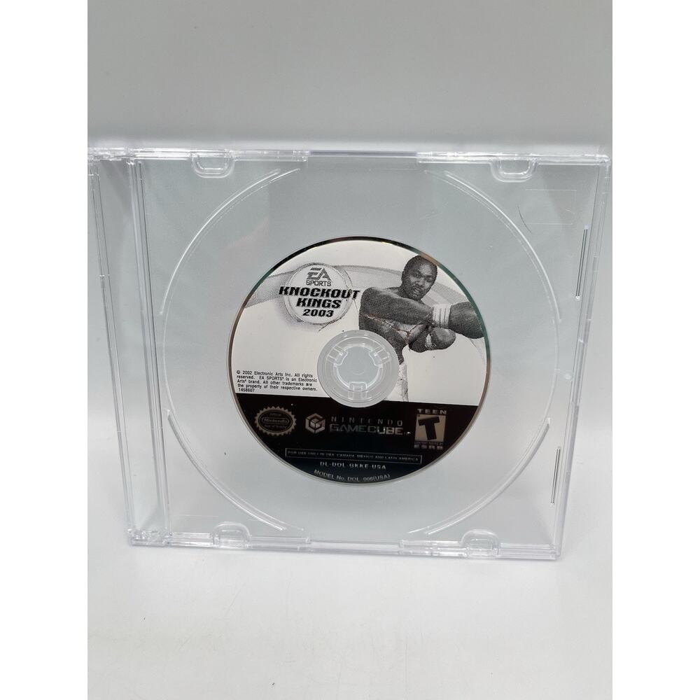 Knockout Kings 2003 Disc Only Game Cube Nintendo Gamecube With Case
